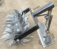 Nouveau jardin desserrer le sol aérateur de pelouse chaume scarificateur râteau rouleau cultivateur