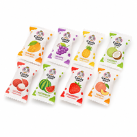 Groothandel op maat gemaakte private labels bulk knapperige melkballen snoep fruitjam gevulde kauwgom snoepjes klassieke room gummies