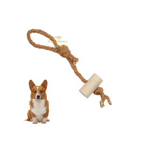 Jouet à tirer pour chien en bois de café, fait main, naturel, pour chiens actifs, Eco Lifestyle - Product Image 4