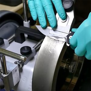 Meule CBN électroplaquée 250x12x50mm pour affûteuse de couteaux <span class=keywords><strong>Tormek</strong></span> T7 <span class=keywords><strong>T8</strong></span>, outil d'affûtage de couteaux - Product Image 6