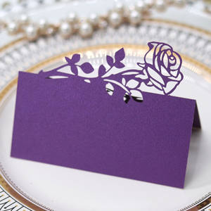 การ์ดกระดาษขนาดเล็กแบบเรียบง่าย เป็นมิตรกับสิ่งแวดล้อม สำหรับใช้ในงานวันแม่ งานแต่งงาน และงานเลี้ยงบนโต๊ะ - Product Image 3