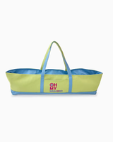 Sac de transport pliable et écologique en toile pour Mahjong américain, avec longue poignée d'épaule, grande capacité, pour 4 joueurs