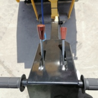 NOUVEAU Mini Compacteur Double Tambour Vibratoire Autoporté de 550 kg pour un Travail d'Asphalte Efficace