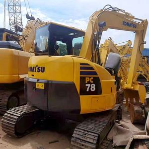 Komatsu PC78-8รถขุดขนาดมินิแบบใช้แล้ว7ตันเครื่องยนต์หลักน้ำหนักปฏิบัติการ - Product Image 1