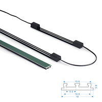 Surmontor Mini LED système d'éclairage de piste magnétique projecteur linéaire Sabinet affichage d'étagère LED lumière de piste magnétique