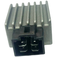 Régulateur de tension 12V 4 broches, redresseur monophasé demi-onde double silicium pour scooter et VTT GY6 50cc 125cc 150cc QJ50