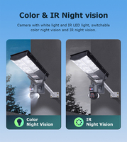 Lampe de sécurité solaire 4G avec caméra PTZ 6MP à double objectif et zoom 12X, contrôle à distance par application, audio bidirectionnel, stockage cloud TF, CCTV extérieur