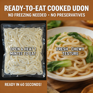 Nouilles Udon Cuites Prêtes à Manger Zéro Matière Grasse Faible Teneur en Sodium Faible Teneur en Calories Régime Alimentaire - Product Image 3
