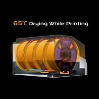Système d'impression 3D QIDI Box multicolore PLUS 4, imprimante 3D avec séchage actif 65°C, reconnaissance NFC, rechargement automatique du filament, fabriqué en Chine