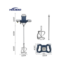 Miscelatore vernice industriale ad alta velocità macchina di miscelazione vernice/ibc Ton Barrel elettrico dispersione di vernice liquida macchina