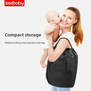 Silla Alta para Bebés <span class=keywords><strong>Seebaby</strong></span> Z2 Edición Plato de Cena, Portátil, Plegable, en Forma de U, de Plástico Brillante, para Mayores de 6 Meses, Venta al Por Mayor - Product Image 5