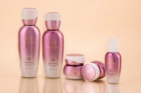 Bouteille en verre d'essence de luxe personnalisée Pot de crème Ensemble d'emballage cosmétique de soins de la peau