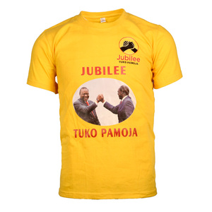 Directo de fábrica precio más barato 120 Gsm 2021 campaña política elección camiseta a todo Color estampado Ghana últimas camisetas casuales para hombres - Product Image 4