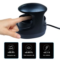 Dispositivo Portatile TIMY TM-X2 per Riconoscimento delle Vene del Dito, Scanner Biometrico USB Senza Contatto ad Alta Precisione, Autenticazione in <1s