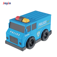 Weizenstroh-Material Gleitender Cartoon-Schulbus Feuerwehrauto Polizeiauto Krankenwagen Dessert-Kuchen Pizza Fast-Food-Bus