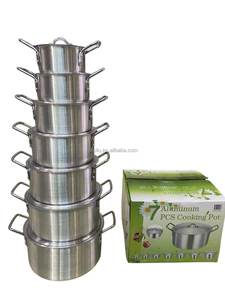 Juego <span class=keywords><strong>de</strong></span> ollas <span class=keywords><strong>de</strong></span> aluminio Export Africa <span class=keywords><strong>de</strong></span> 7 piezas, juego <span class=keywords><strong>de</strong></span> cacerolas <span class=keywords><strong>de</strong></span> gran capacidad - Product Image 5