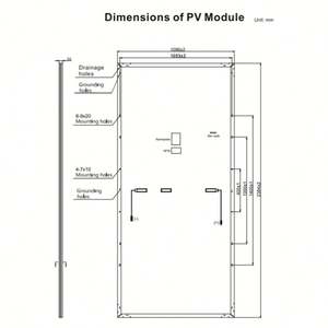 Módulo Risen Titan Mono PERC 535-560W Media celda 535W 540W 545W 550W 555W Precio del panel solar resucitado - Product Image 3