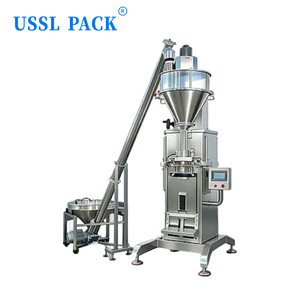 Machine de remplissage automatique à vis sans fin RF-110 pour poudre de farine, de cacao et de céréales, équipée d'un élévateur à vis - Product Image 2