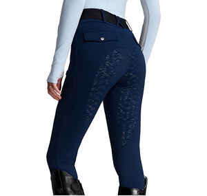<span class=keywords><strong>Pantaloni</strong></span> da Equitazione Beisite da Donna a Vita Alta in Pile con Seduta Intera, <span class=keywords><strong>Pantaloni</strong></span> Invernali con Tasche in Poliestere e Spandex - Product Image 1