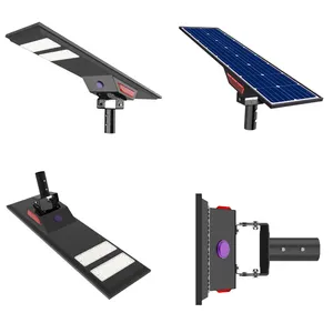 100Watt Alles In Één Straatlantaarn Op Zonne-Energie 120 Watt Iec Gecertificeerd Voor Baanmarkering En Gemeenschapsverlichting