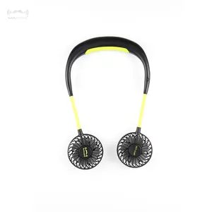 Bán Buôn Swing Folding Usb Quạt Sạc Linh Hoạt Quạt Treo Cổ Có Thể Sạc Lại Với Đèn <span class=keywords><strong>Led</strong></span> - Product Image 1