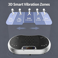 Großhandel Beliebte Vibrationsplatte für Zuhause Fitnessgerät zur Bauch- und Taillengürtelstraffung Ganzkörperformung Indoor-Trainingsgerät