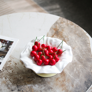 <strong>Creative</strong> Luxury Style Ceramic Cake Dessert <strong>Plate</strong> Decorative <strong>Serving</strong> Tray Snack <strong>Serving</strong> Dish Fruit Vegetable Tray - Product Image 4