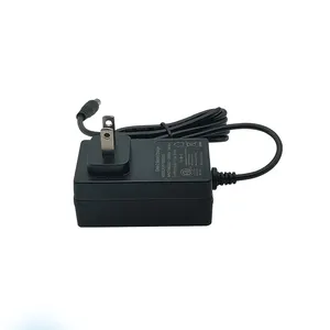 HXD adaptor daya ETL FCC RoHS persetujuan keselamatan 12V3A 24w-36w adaptor pengisi daya AC DC