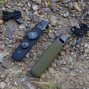 Silbato de Supervivencia Portátil Personalizado, Brújula, Termómetro, Linterna LED, Equipo de Emergencia <span class=keywords><strong>para</strong></span> Exploración al Aire Libre, 7 en 1 - Product Image 1