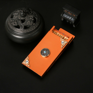 Futeng 2025 – Coffret de luxe carré portable en métal et acier de 20 pièces pour accessoires de fumeur, impression de logo personnalisée, OEM - Product Image 5