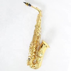 <span class=keywords><strong>Saxophone</strong></span> alto Mib Corps en laiton <span class=keywords><strong>Saxophone</strong></span> <span class=keywords><strong>pas</strong></span> <span class=keywords><strong>cher</strong></span> Pour débutants <span class=keywords><strong>Saxophone</strong></span> alto en laque d'or - Product Image 1