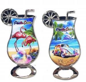 Recuerdos Personalizados, Abridor de Botellas de Metal Personalizado de Acero Inoxidable, Abridor de Botellas con Imán para Refrigerador - Product Image 2
