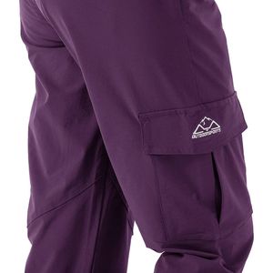 DB Rdruko Mujer UPF 50 + Pantalones de trabajo de senderismo impermeables de secado rápido con bolsillo con cremallera para viajes Camping y trabajo - Product Image 4