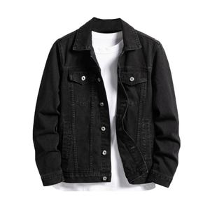 Nouvelles Arrivées en Gros : Veste en Jean Décontractée Confortable pour Homme, Conception Unisexe Personnalisable (OEM) - Product Image 1