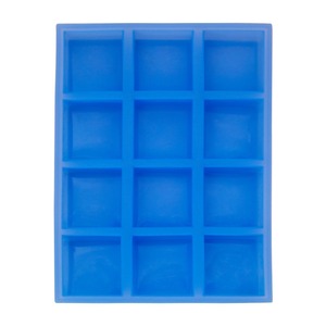 12 Cavity Silicone <b>Soap</b> Mold Rectangle Square Candle Resin Baking Mold Non Stick Easy Release - Product Image 1
