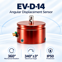 Capteur de déplacement angulaire EV-D-14 340 °   ±0,5% IP50 pour Sakae FCP22 Vishay 534 Bourns 6537/6538 Novotechnik RSC Alps RDC50