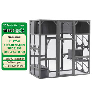 Casetta da Esterno in Legno per Gatti Gattile - Product Image 1