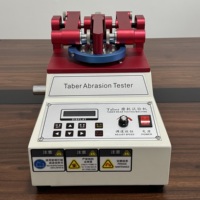Testeur d'abrasion du caoutchouc, équipement de laboratoire, testeur d'abrasion pour peinture/revêtement, machine d'essai de cisaillement direct