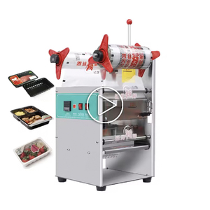 YT-400 Portable Electric Semi-Automatic <b>Tabletop</b> Tray Sealing Machine for Bags Chemical & Commodity Packaging - Product Image 1