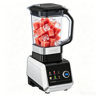 Mixeur Commercial Électrique Haute Performance HGM 	   Blender Mixeur 1500W en Acier Inoxydable pour Smoothies et Préparation Culinaire