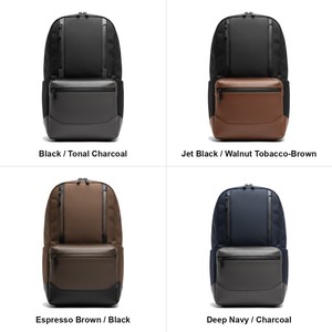Pickleball Compact Technical <b>Backpack</b> with Base-Wrap Trim Holds 1 Paddle 420D Matte Custom Logo Wholesale - Product Image 5