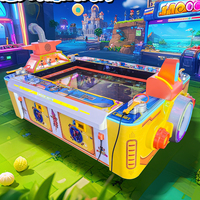 Machine de jeu de frappe au marteau réactive à monnayeur, modèle Iron Mini Whack Mole, pour enfants, avec fonction de récompense