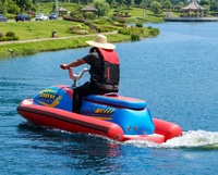 Jet ski gonflable de loisirs avec moteur électrique, tube flottant de haute qualité, jet ski gonflable électrique avec moteur pour adultes