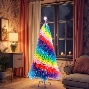 Factory Wholesale 3ft-<b>8ft</b> Colorful <b>Christmas</b> <b>Tree</b> Rainbow <b>Christmas</b> <b>Tree</b> for <b>Christmas</b> Decoration - Product Image 4