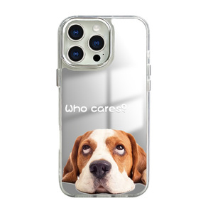 New Dễ Thương Vui Mát Phim Hoạt Hình Con Chó Kỳ Lạ Mùa Hè Trường Hợp Điện Thoại Cho <span class=keywords><strong>Iphone</strong></span> 16 15 14 13 12 Pro Max Với Mạ Điện Gương Bìa - Product Image 6