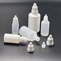 Flacon compte-gouttes compressible en LDPE de 10 ml avec bouchon sécurité enfant, flacon compte-gouttes vide anti-fuite pour huile essentielle et liquide