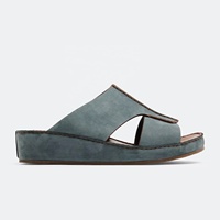 SHIKOL hommes sandales arabes Cerchio Nabuk Cucire sandales en cuir véritable Mules personnalisées à la main de qualité supérieure diapositives sandales arabes hommes