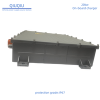 Chargeur embarqué à refroidissement liquide 700V 540V 350V 20KW 22KW triphasé OBC pour bus électrique, camion commercial, bateau