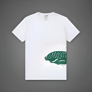 Bestseller T-Shirt für Erwachsene Baumwolle Casual Kurzarm Solid Design Muster Stricks toff 180 Gramm Gewicht