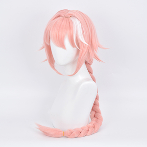 Peluca de Cosplay de Astolfo de Fate/Apocrypha, Trenzada Rosa, para Niñas, Venta al por Mayor de Ainizi - Product Image 3